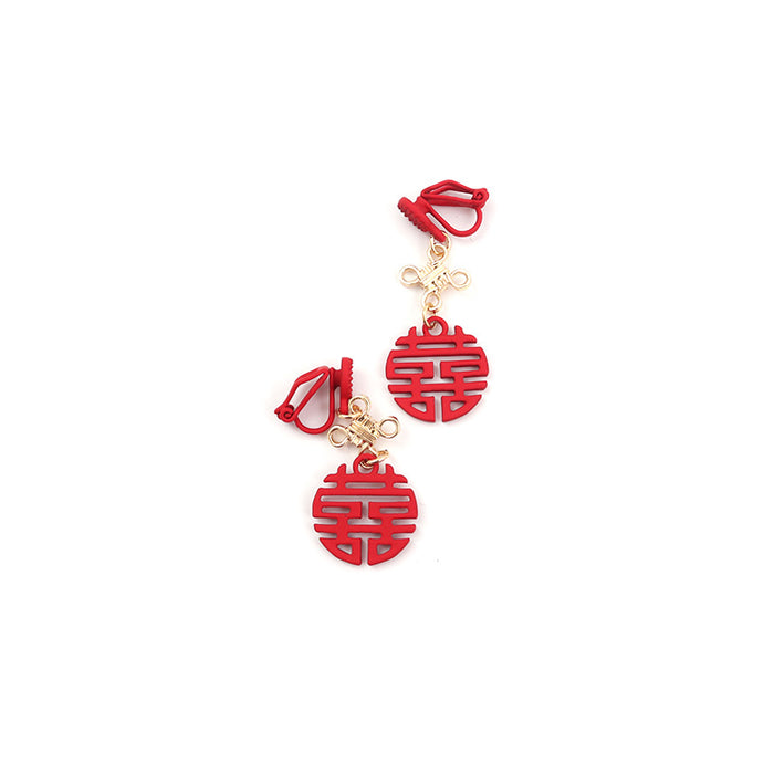 Wholesale Earrings, earrings, festive makeup, no ear holes, ear clips