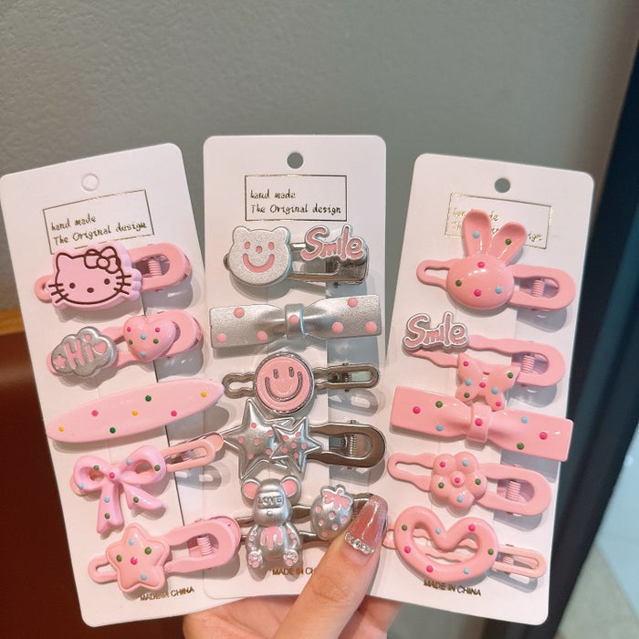 Wholesale Children' s Sweet and Cool Set Hair Clips