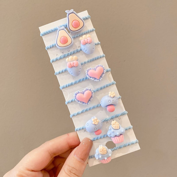 Wholesale Princess Theme Cute Small Hair Ties for Kids - Fashion Accessory Gift