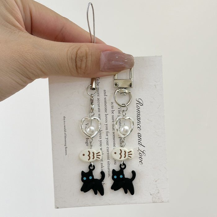 Wholesale  mobile phone chain simple personality pendant camera card chain