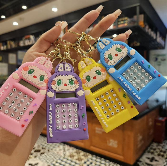 Wholesale Cartoon Doll Functional Luminous Cloth Creative Cartoon Cute Keychain Bag Pendant Keychain Car Buckle