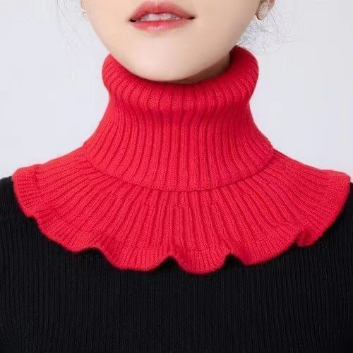 Wholesale All-match Fake collar high collar neck guard fake collar new autumn and winter windproof knitted warm neck cover