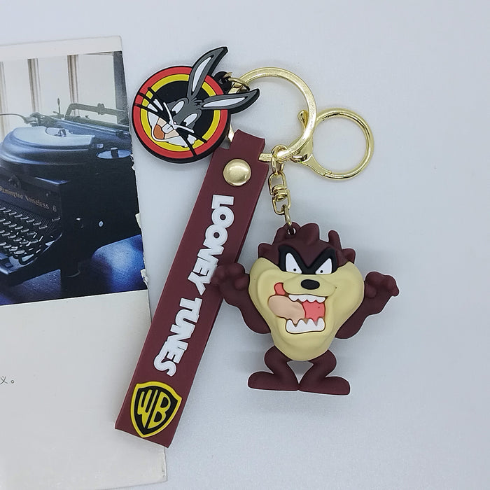 Wholesale cartoon doll rabbit  key chain pendant bag car key chain accessories gift