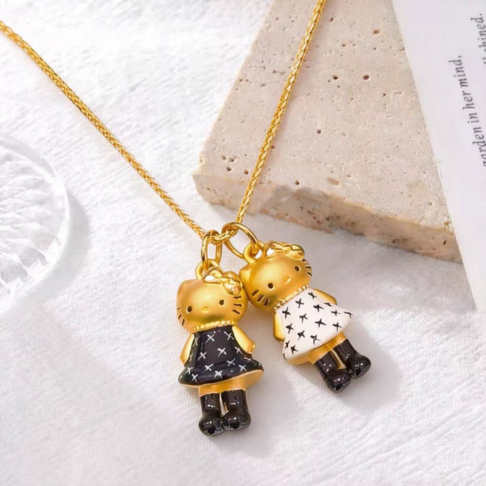 Wholesale Cute Cat Pendant Necklace