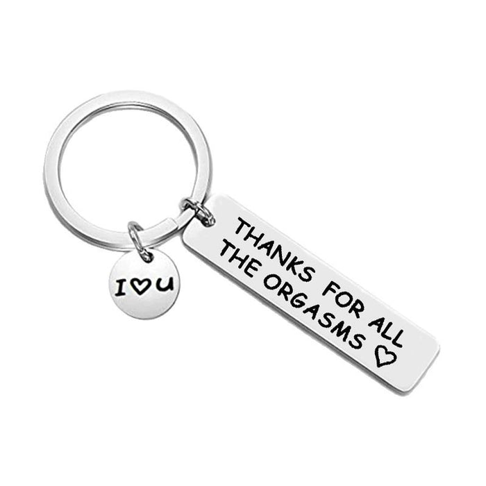 Wholesale Commemorative gift pendant stainless steel keychain