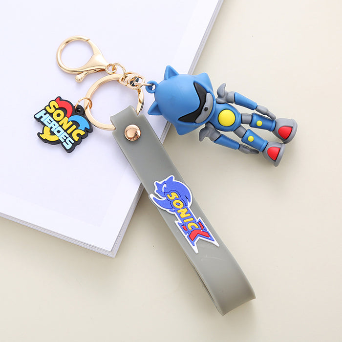 Wholesale Cute Cartoon Soft Rubber Doll Keychain JDC-KC-BoYue008