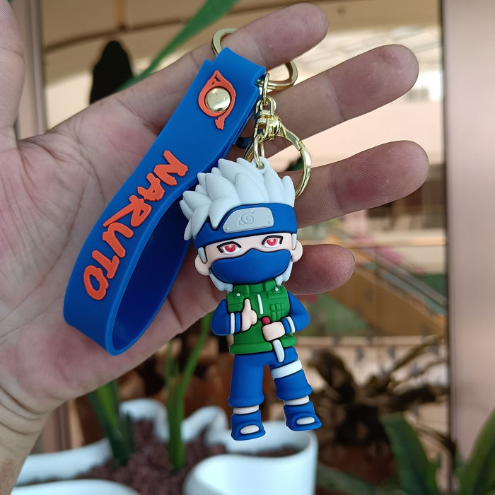 Wholesale Cartoon Silicone Anime Keychain JDC-KC-YiChang035