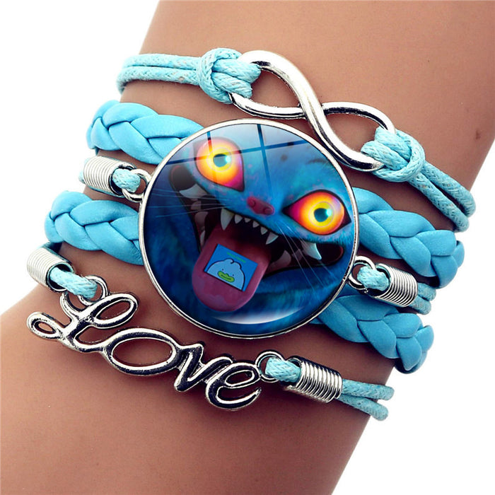 Wholesale K-POP Bracelet for Women,  Anime Cartoon Merchandise Leather Accessories