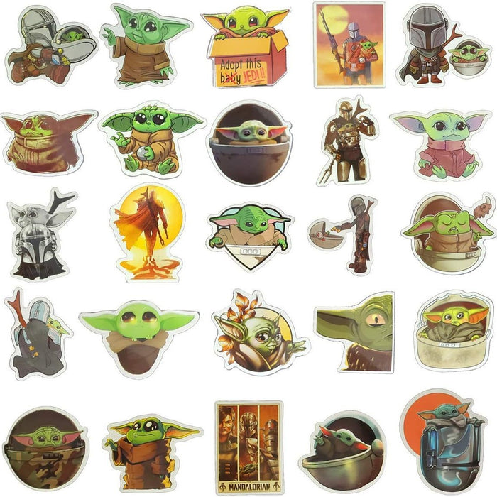 Wholesale 150pcs Cartoon cute waterproof sticker decoration refrigerator luggage flat sticker