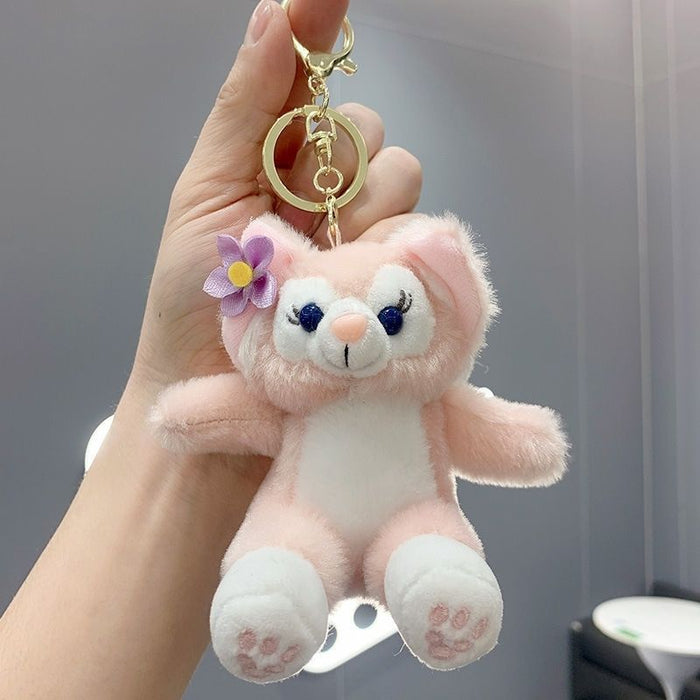 Wholesale Plush Pendant Dish Key Doll Doll Small Hanging Key Schoolbag Pendant
