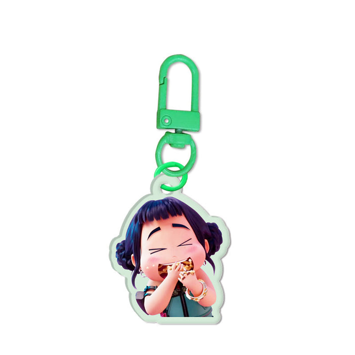 Wholesale KPOP Acrylic keychain cartoon anime peripheral pendant keychain mobile pendant