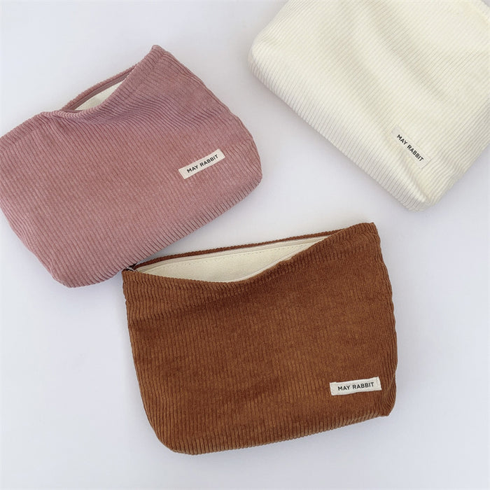 Wholesale Corduroy Makeup Bag Mobile Handbag