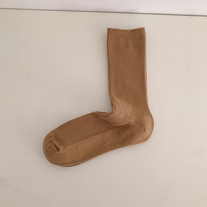 Wholesale Socks, thin stripes, mid length socks, vertical stripes, stacked socks, long socks