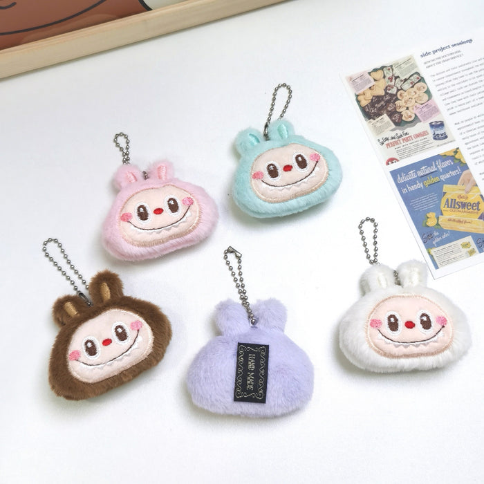 Wholesale Cartoon Doll Keychain Pendant Cute Rabbit Backpack Gift Pendant