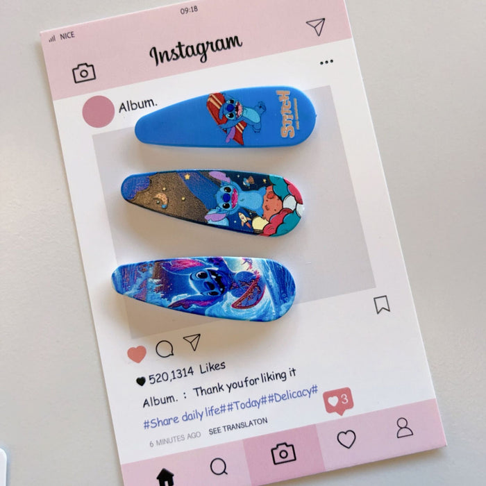 Wholesale Cute cartoon hair clips for securing loose strands of hair