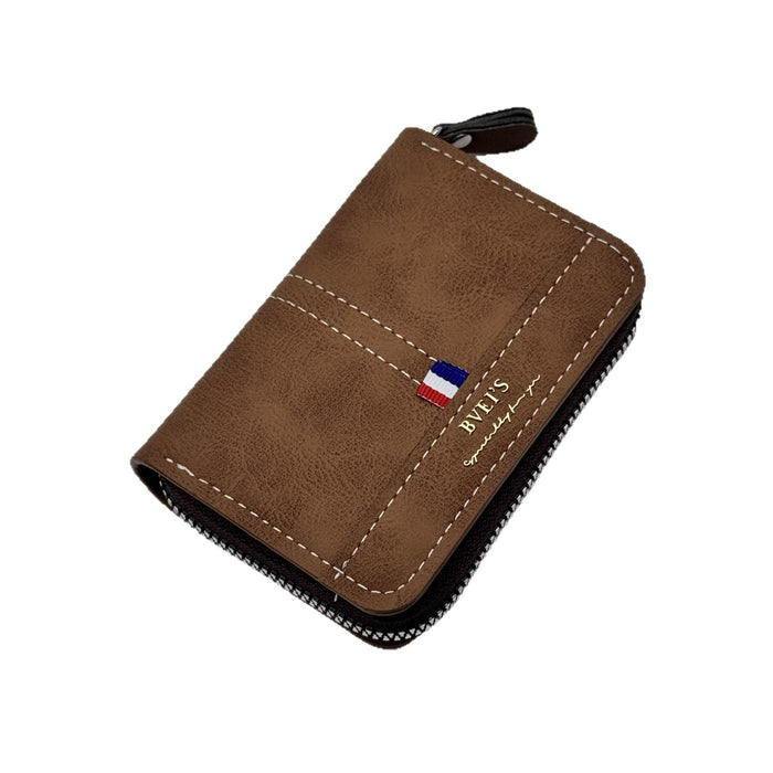 Wholesale Trendy PU Slim Card Holder Anti-Skimming RFID Blocking Wallet MOQ≥2