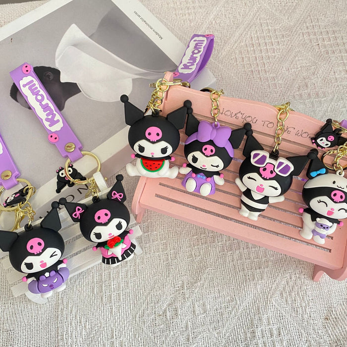 Wholesale Silicone Cartoon Keychain JDC-KC-MingT241