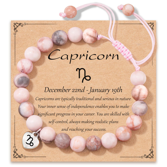 Wholesale Hand woven adjustable heart-shaped engraved pendant bracelet