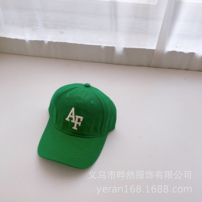 Wholesale Children's Hat, Boys' Duck Tongue Hat, Girls' Sunscreen Hat, Baby Big Letter Sunscreen Baseball Hat