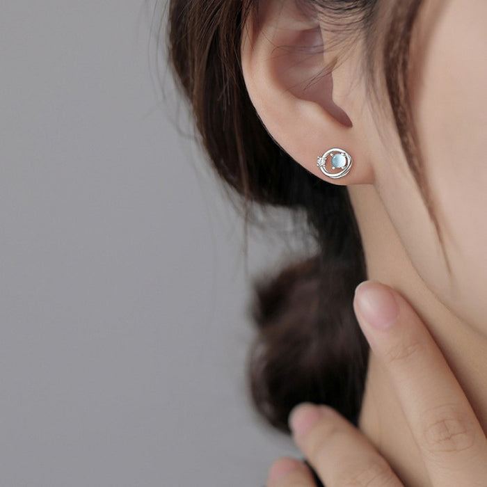 Wholesale Moonstone Zircon Earrings