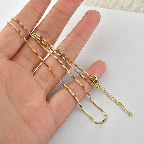 Wholesale EZircon Pendant Madonna Cross Necklace Women's Clavicle Chain Woolen Chain