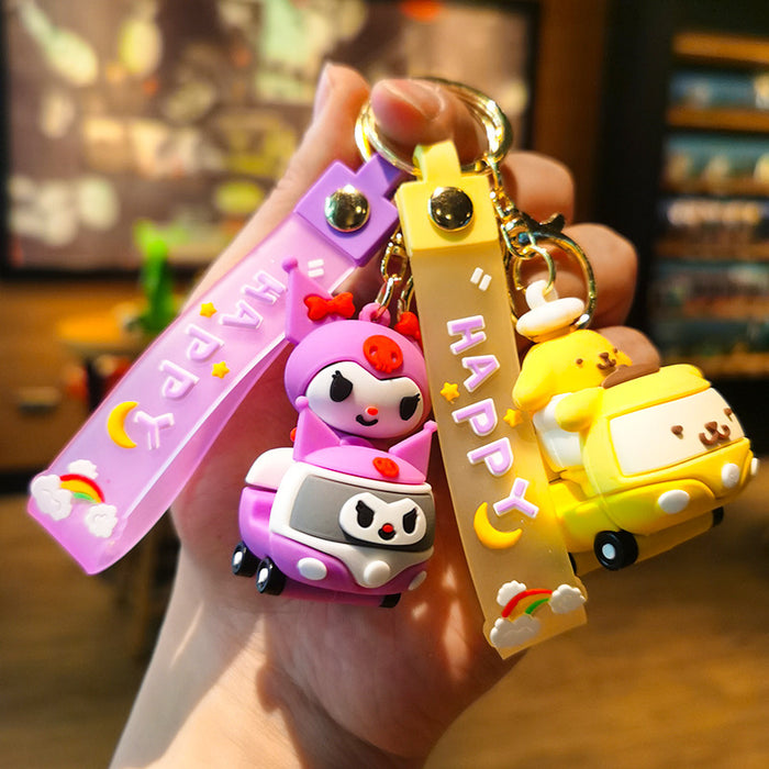 Wholesale Cartoon Silicone Doll Keychain JDC-KC-Tingm288