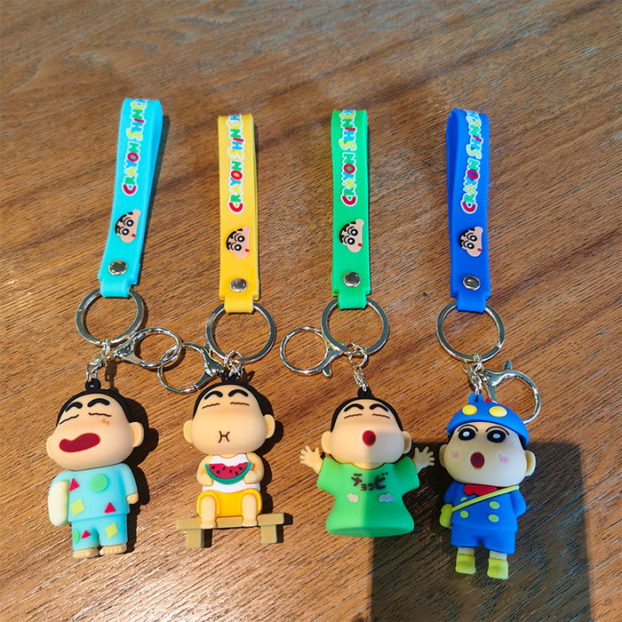 Wholesale Cartoon Doll Student Couple Key Chain Souvenir Small Gift