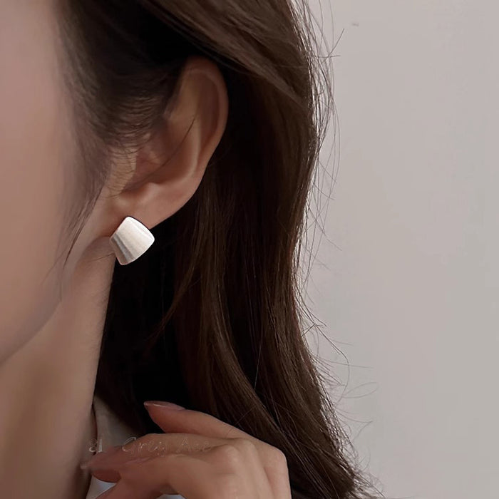 Wholesale Small niche design, metal earrings, personalized earrings, and ear accessories