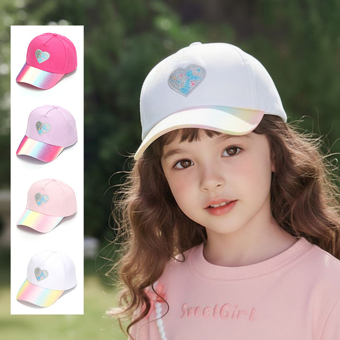 Wholesale Foreign Trade Children' s New Heart-Shaped Sequin Hat