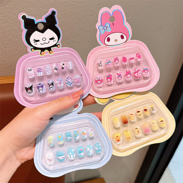 Wholesale Children's Soft False Nail Stickers Baby Nail Art Stickers JDC-NS-DF002