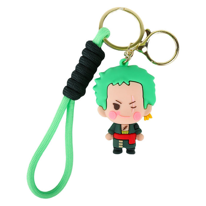 Wholesale Creative keychain, cute cartoon doll pendant, doll machine, small gift