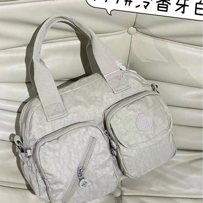 Wholesale Women' s versatile shoulder bag messenger bag large capacity mother' s bag middle-aged fashion cloth bag