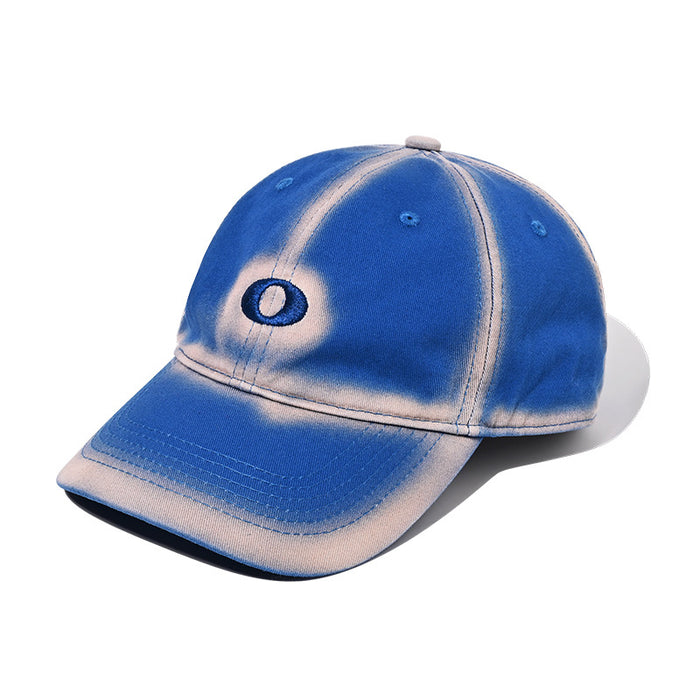 Wholesale Retro soft top baseball cap, washed trendy duckbill cap, made old, spray painted embroidered hat