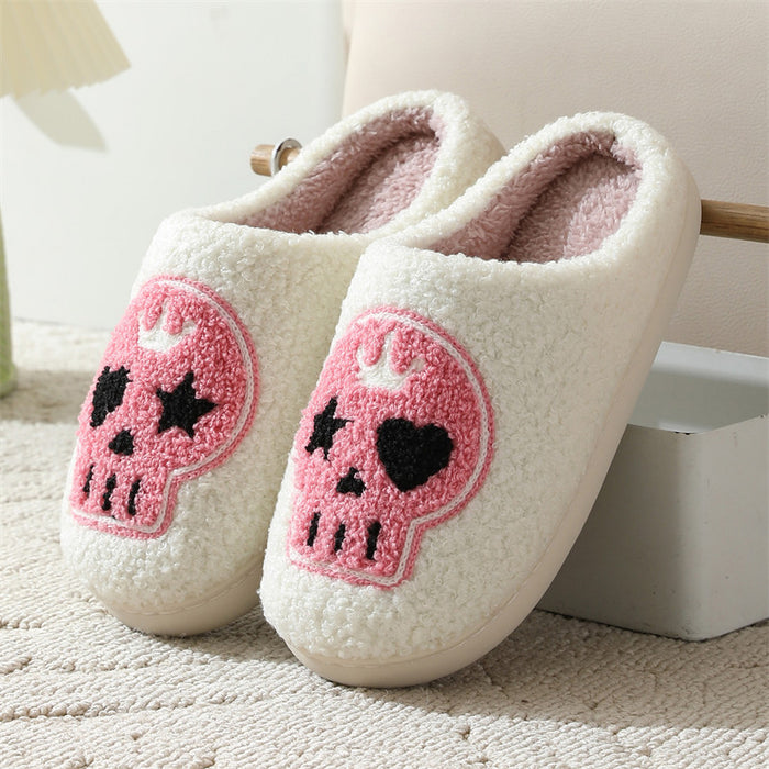 Wholesale Winter cotton slippers for women home indoor home warm slippers  slippers for men