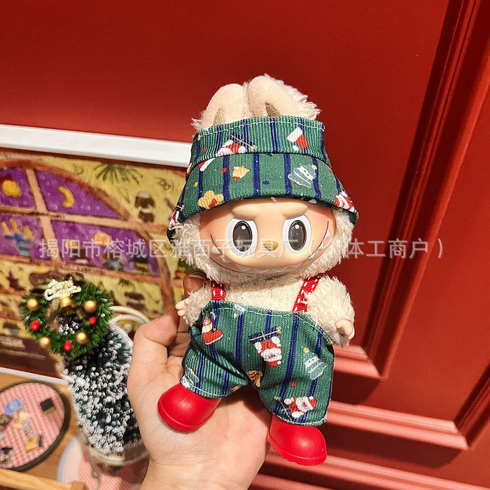 Wholesale Plush doll sweater with pendant and Christmas doll clothes