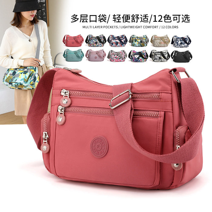 Wholesale shoulder bag large capacity daily versatile messenger bag women' s nylon casual bag