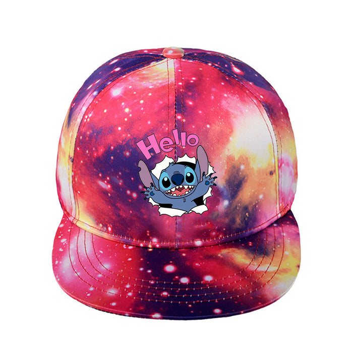 Wholesale Acrylic Cartoon Print Colorful Baseball Cap JDC-FH-WuDuomei003