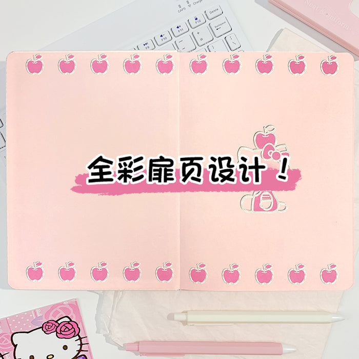 Wholesale 5pcs Cute Cat Coloring Page Notebook Laser Hand Ledger  Leather Notepad