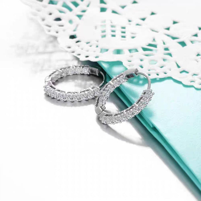 Wholesale High Carbon Diamonds Earrings