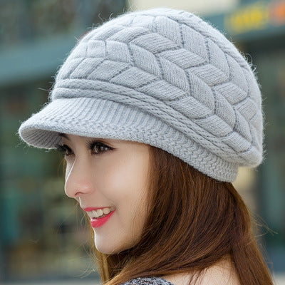 Wholesale Warm Knitted Wool Hats for Middle-aged and Elderly People JDC-HT-PX002