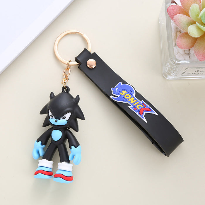 Wholesale Cute Cartoon Soft Rubber Doll Keychain JDC-KC-BoYue004