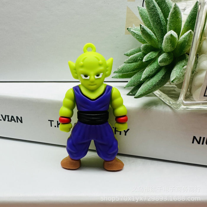 Wholesale Creative Cartoon Cute Anime Keychain Car Ornament Bag Pendant Doll Gift