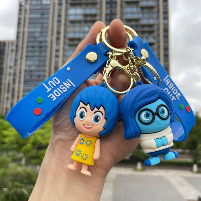 Wholesale Keychain, soft rubber doll, backpack pendant, keychain, car ornament