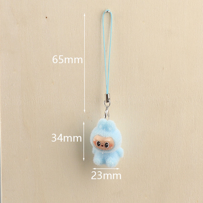Wholesale Velvet Plush Doll Keychain Creative Small Gift Pendant