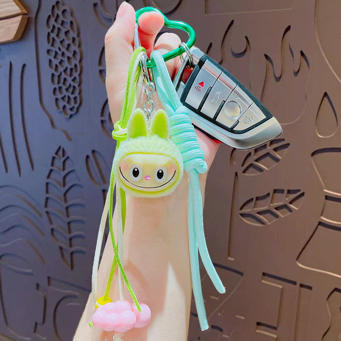 Wholesale Cartoon Vegetation Plush Keychain Pendant Car Keychain Pendant Cute Bag Small Gift