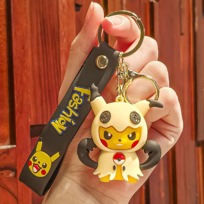 Wholesale New Cross dressing Keychain Pendant Creative Cartoon Cute Doll Bag Pendant