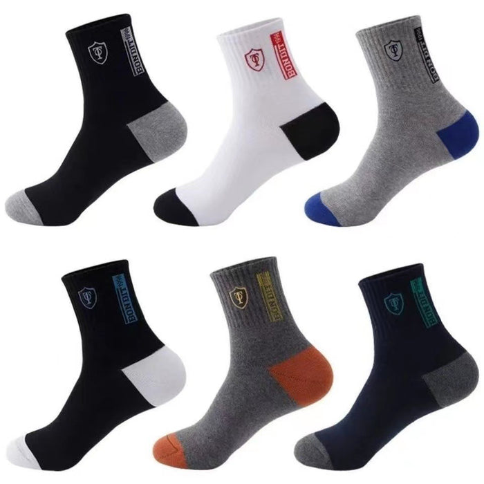 Wholesale Sports socks, mid tube socks, anti odor and sweat absorbing, long tube, mid tube basketball socks