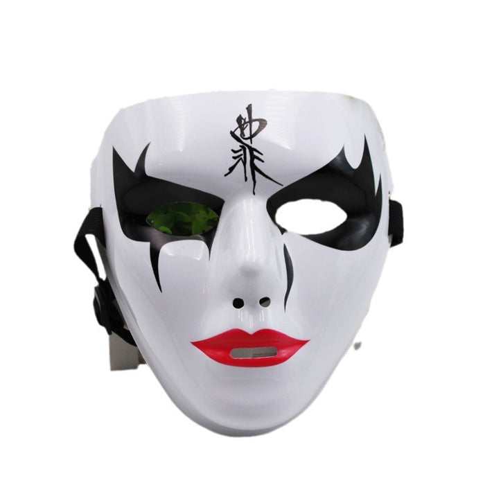 Wholesale Mask Painted Street Dance Mask Men and Women Full Face Hip Hop Mask Dancer Ghost Face Revenge Prom Dress Up