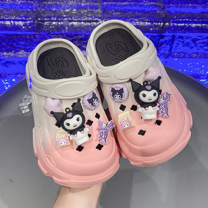 Wholesale Cute cartoon thick-soled non-slip outdoor vacation sandals