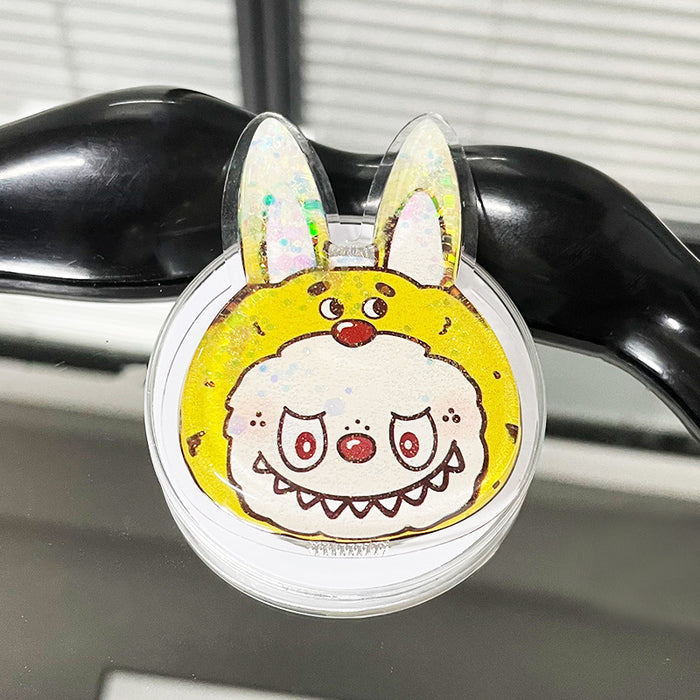 Wholesale Liquid quicksand creative lazy desktop Phone  stand